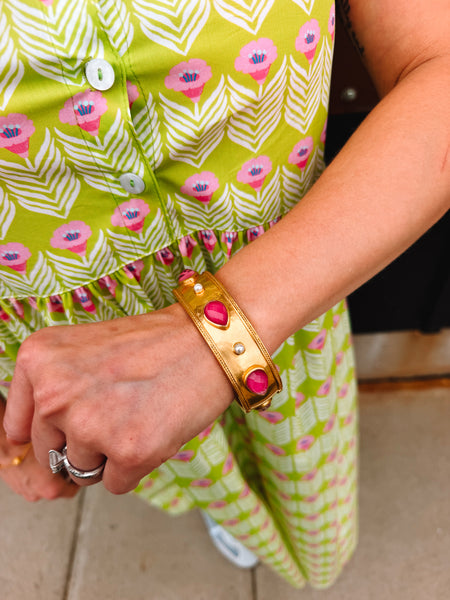 Iridescent Pink Cuff