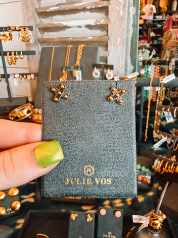 SoHo Demi X Stud Mixed Metal