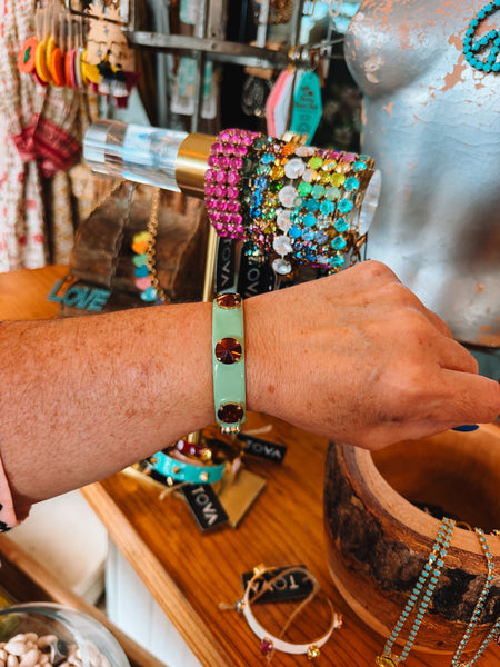 TOVA Linsey Cuff in Matcha
