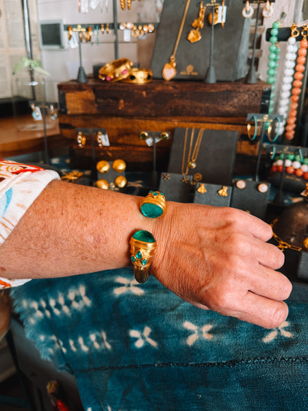 JV Cheval Stone Bracelet - Emerald
