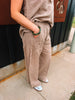 Wide Leg Stripe Pant