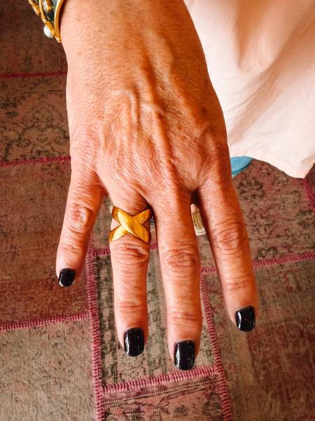 Catalina X Ring Gold