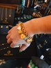 Heart charm bracelet