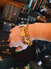 Heart charm bracelet