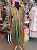 Mustard Striped Dress
