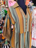 Mustard Striped Dress