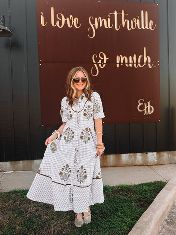 Western flair dress