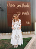 Western flair dress