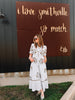 Western flair dress