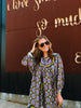 Medallion Border Dress