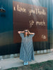 Navy Gingham Oasis Dress