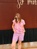 Slouch Pocket Short-Lilac