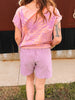 Slouch Pocket Short-Lilac
