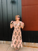 Seersucker Midi Dress
