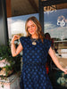 Denim Eyelet Greta Top