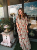 Wavy Stripe Oasis Dress