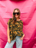 Camo Print Splash Tee