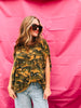 Camo Print Splash Tee