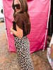 Cream Cheetah Skirt