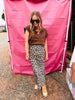 Cream Cheetah Skirt