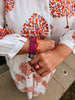 Olivia 3 Strand Bracelet in Candy Crush