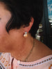 TOVA Baby Maegan Earrings in Caramel