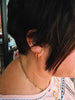 TOVA Medium Nikki Studs in Chili Pepper