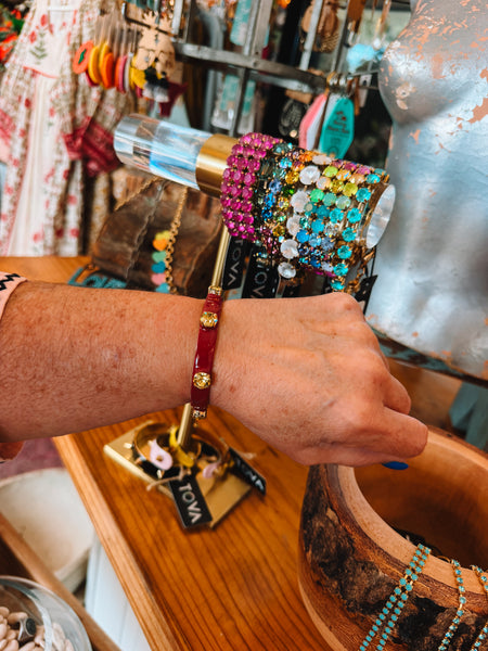 TOVA Kennedy Cuff in Chocolate