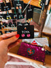 TOVA Studs Fuchsia