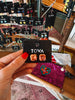 TOVA Nikki Earrings in Light Rose Lemon