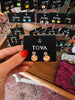 TOVA Baby Maegan Earrings in Caramel