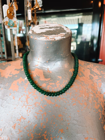 TOVA Pollyanna Necklace Hot Green