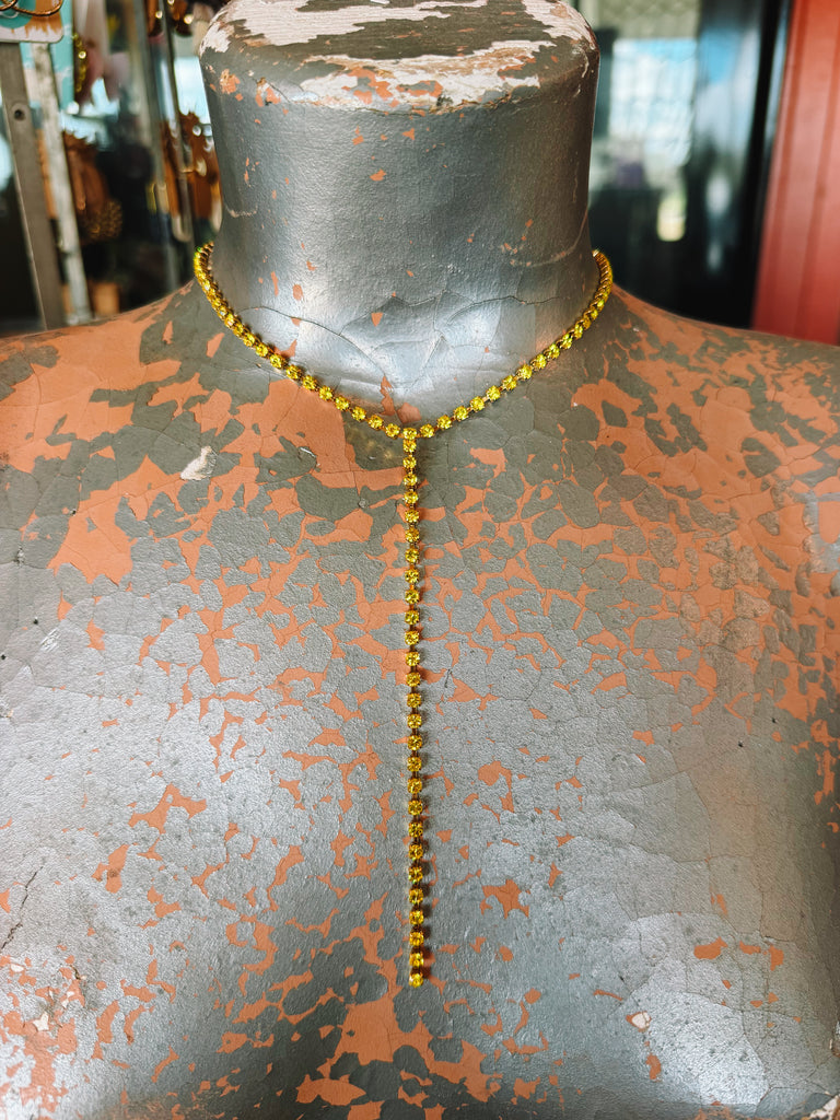 TOVA Kassandra Necklace in Yellow